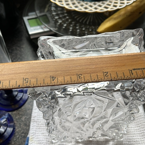 Vintage Rosenthal crystal Bag Vase - Picture 5 of 8